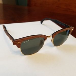 Ray-ban Clubmaster Wood Polarized sunglasses